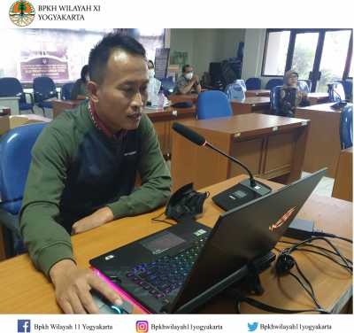 BPKH Wilayah XI Yogyakarta menyelenggarakan sosialisasi database penggunaan kawasan hutan